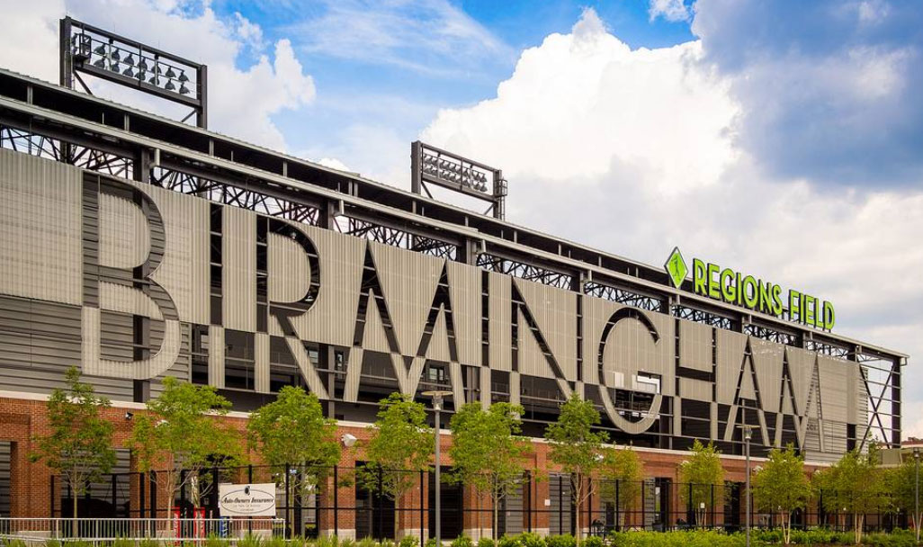 Regions Field, home of the Birmingham Barons.